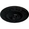 Ekena Millwork Neuveau Ceiling Medallion (Fits Canopies up to 6 3/8"), Hand-Painted Black Pearl, 24 1/4"OD x 2"P CM24NABPS - alternate 3